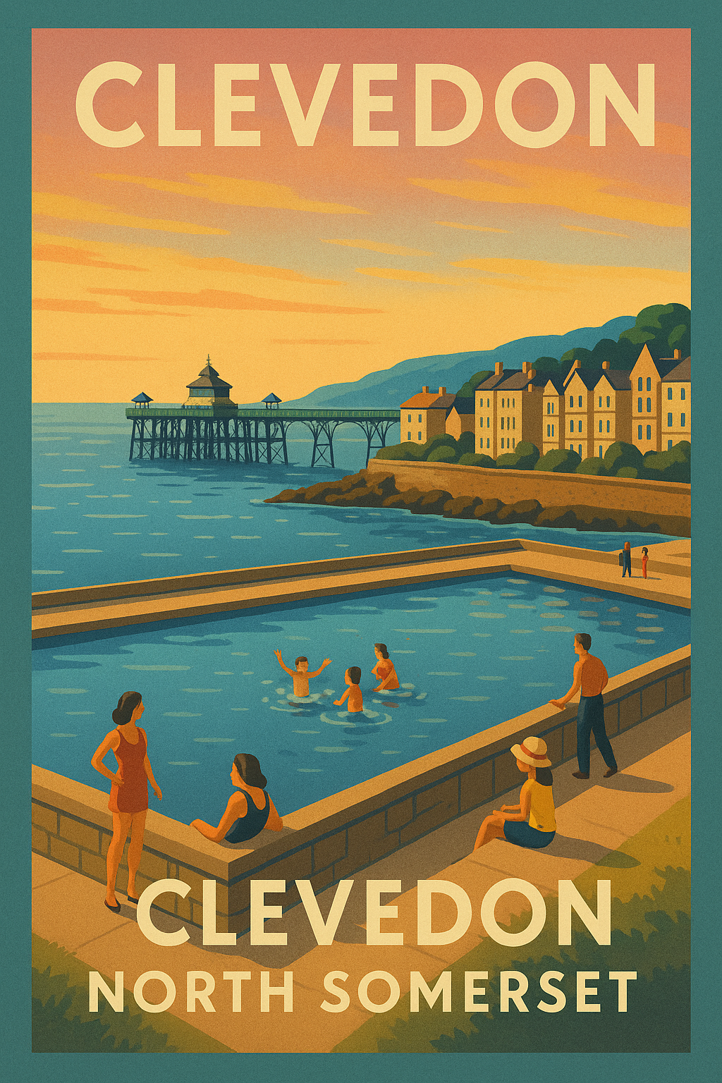 Personalised Town or Location Poster Print