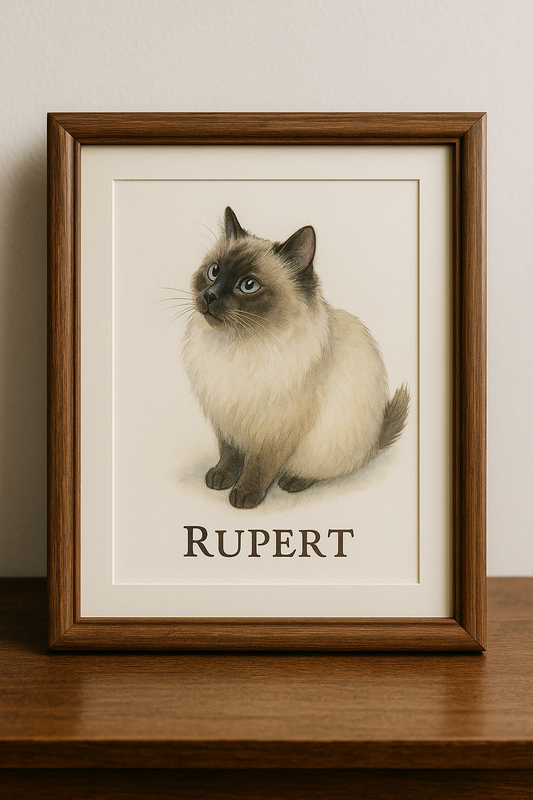 The Pet Storybook Portrait Personalised Illustration