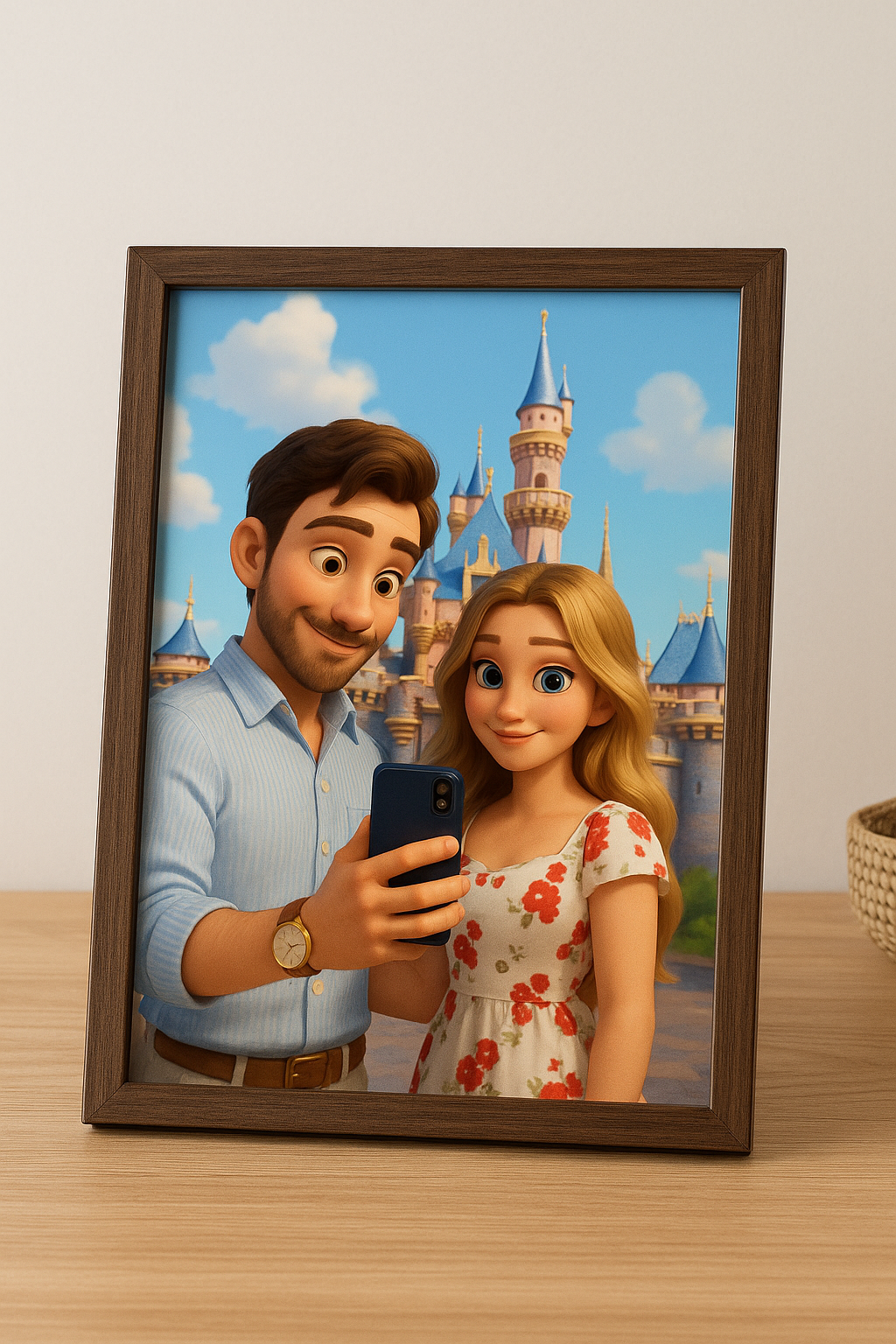 Personalised 3D Disney Style Illustration