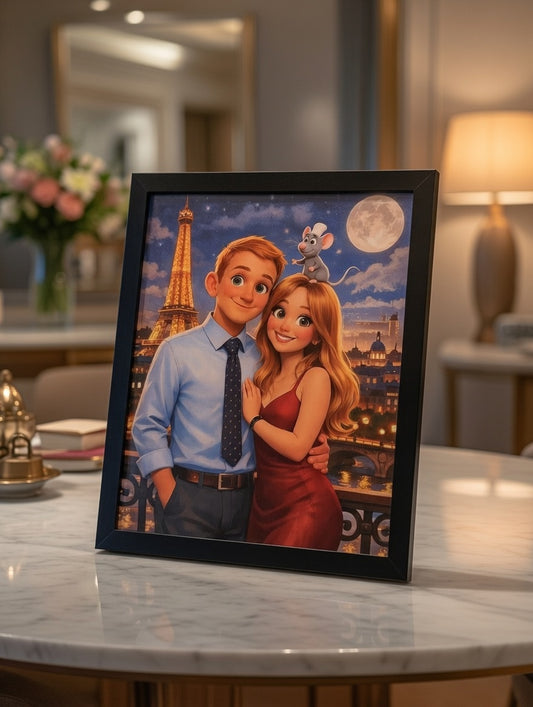 Personalised 3D Disney Style Illustration