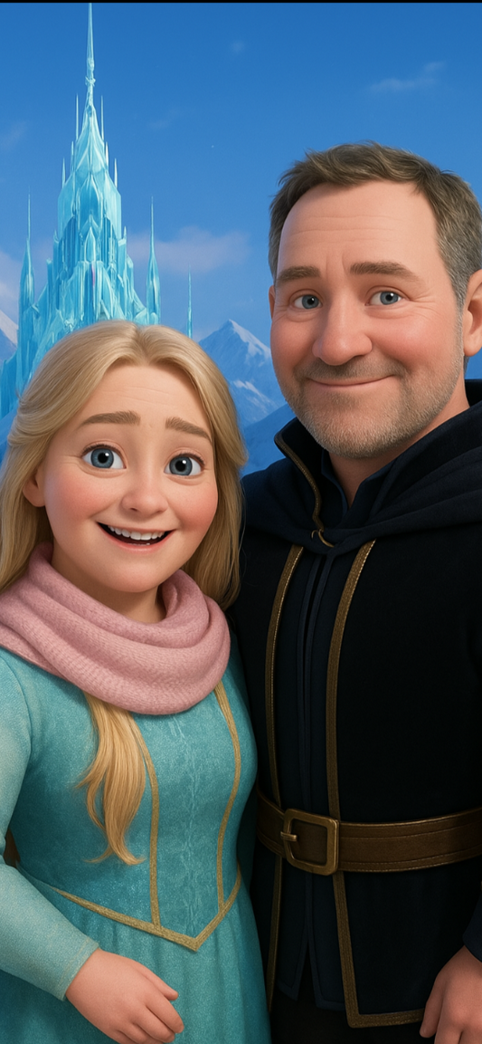 Personalised 3D Disney Style Illustration